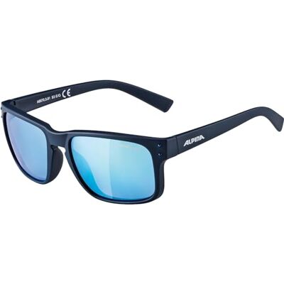 ALPINA Unisexe Adultes, KOSMIC Lunettes de soleil, nightblue matt, One Size ALPINA Unisexe Adultes, KOSMIC Lunettes de soleil, nightblue matt, One Size