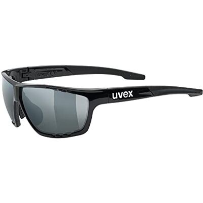 Uvex sportstyle 706, lunettes de sport Adulte unisexe, black/silver, one size Uvex sportstyle 706, lunettes de sport Adulte unisexe, black/silver, one size