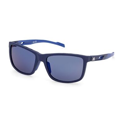 adidas SPORT SP0047 Lunettes, Matte Blue, 60/19/135 pour homme, Bleu mat adidas SPORT SP0047 Lunettes, Matte Blue, 60/19/135 pour homme, Bleu mat