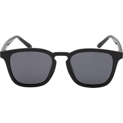 CRESSI Riviera Sunglasses Black/Black Lens-Lunettes de Soleil Polarisées Homme Femme Sport Pêche Running Cyclisme, Monture TR90 Noir, Verres TAC Noir CRESSI Riviera Sunglasses Black/Black Lens-Lunettes de Soleil Polarisées Homme Femme Sport Pêche Running Cyclisme, Monture TR90 Noir, Verres TAC Noir