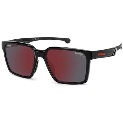Carrera Lunettes de Soleil Ducati CARDUC 045/S BLACK RED/RED MIRRORED 56/17/145 homme Carrera Lunettes de Soleil Ducati CARDUC 045/S BLACK RED/RED MIRRORED 56/17/145 homme