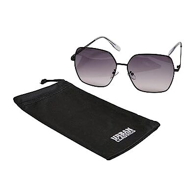 Urban Classics Lunettes de Soleil Indiana Mixte, Noir/Noir, taille unique Urban Classics Lunettes de Soleil Indiana Mixte, Noir/Noir, taille unique