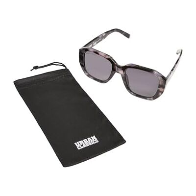 Urban Classics 113 Sunglasses UC, Lunettes de Soleil Mixte, Gris Leo/Noir, Taille unique Urban Classics 113 Sunglasses UC, Lunettes de Soleil Mixte, Gris Leo/Noir, Taille unique