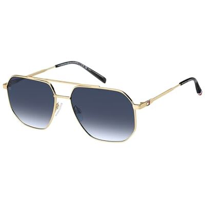 Tommy Hilfiger GAFAS Modelo: TH 2191/S_ C: GOLD/Eye size: 60 Bridge size: 16 Santé et soins personnels Tommy Hilfiger GAFAS Modelo: TH 2191/S_ C: GOLD/Eye size: 60 Bridge size: 16 Santé et soins personnels