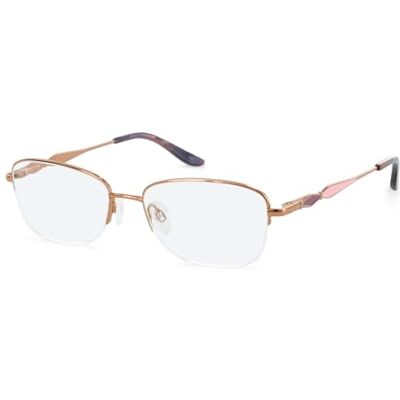 Puccini Montures optiques de prescription pour femmes PCO-317, or rose, 51, Or rose, 51 Puccini Montures optiques de prescription pour femmes PCO-317, or rose, 51, Or rose, 51