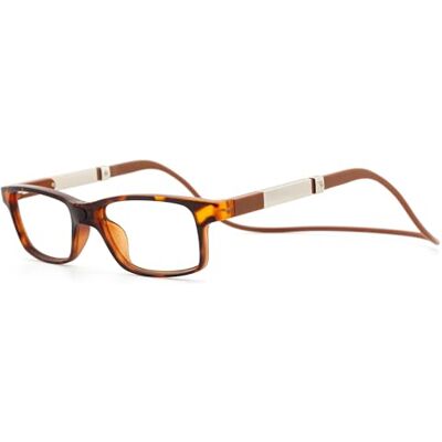 DIDINSKY Dikrik rectangulaire Havane +2,0 lunettes de lecture DIDINSKY Dikrik rectangulaire Havane +2,0 lunettes de lecture