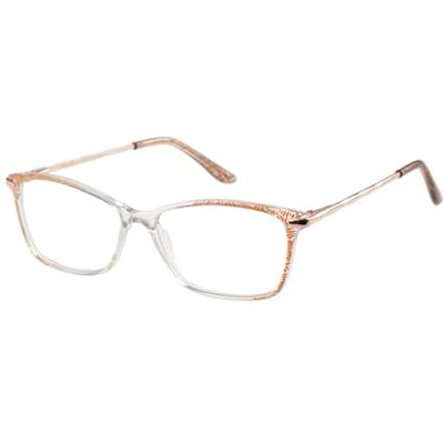 Puccini Cadre de prescription optique pour femme PCO-346-C1, pêche, 49, pêche, 49 Puccini Cadre de prescription optique pour femme PCO-346-C1, pêche, 49, pêche, 49