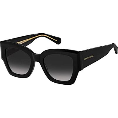 Tommy Hilfiger TH 1862/S Lunettes de Soleil Black Pink Fantasy/Grey Shaded 51/21/140 femme Tommy Hilfiger TH 1862/S Lunettes de Soleil Black Pink Fantasy/Grey Shaded 51/21/140 femme