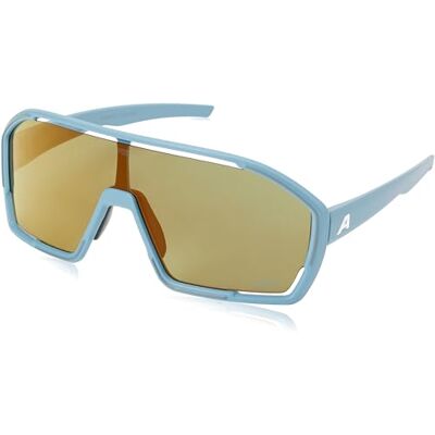 ALPINA Bonfire Q-lite Lunettes de soleil unisexes, bleu fumé mat, taille unique ALPINA Bonfire Q-lite Lunettes de soleil unisexes, bleu fumé mat, taille unique