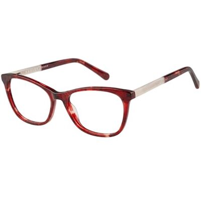 RADLEY Monture de lunettes RDO-6035-160, chats surdimensionnés, en rouge, fabriquée en acétate, rouge, 54 RADLEY Monture de lunettes RDO-6035-160, chats surdimensionnés, en rouge, fabriquée en acétate, rouge, 54