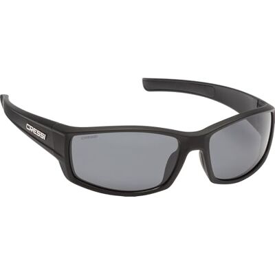 CRESSI Hunter Sunglasses Lunettes de Soleil Sportif Adulte Mixte, Noir/Verres Fume, Taille Unique CRESSI Hunter Sunglasses Lunettes de Soleil Sportif Adulte Mixte, Noir/Verres Fume, Taille Unique
