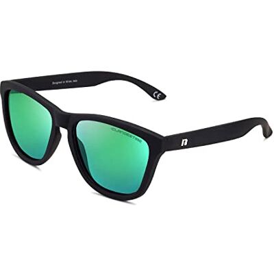 CLANDESTINE Model Matte Black Green by Sanyo Gutierrez Lunettes de soleil Nylon HD homme & femme, Sanyo Collection Exclusive Model Opale Noire Nylon Hd Miroir Vert, Taille unique CLANDESTINE Model Matte Black Green by Sanyo Gutierrez Lunettes de soleil Nylon HD homme & femme, Sanyo Collection Exclusive Model Opale Noire Nylon Hd Miroir Vert, Taille unique