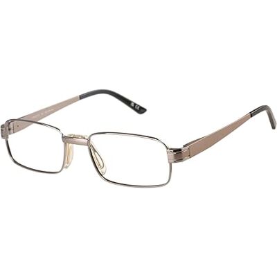 Hero HRO-4111 Cadre de prescription optique pour homme, gris métallisé, 54, gris, 54 Hero HRO-4111 Cadre de prescription optique pour homme, gris métallisé, 54, gris, 54