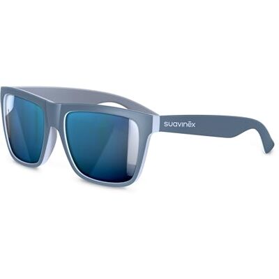 Suavinex , Lunettes de Soleil pour Adultes, pour Homme et Femme, Lunettes Polarisées avec filtre UV 400, 100% Protection UVA et UVB, CAT 3, avec Étui, Très Flexibles et Légères, Blue Suavinex , Lunettes de Soleil pour Adultes, pour Homme et Femme, Lunettes Polarisées avec filtre UV 400, 100% Protection UVA et UVB, CAT 3, avec Étui, Très Flexibles et Légères, Blue