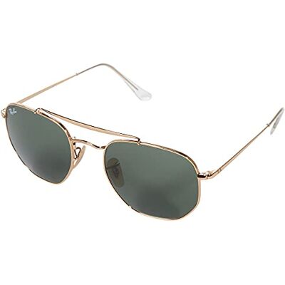 Ray-Ban Pour des hommes RB3648 Marshal Lunettes de soleil, Or Ray-Ban Pour des hommes RB3648 Marshal Lunettes de soleil, Or