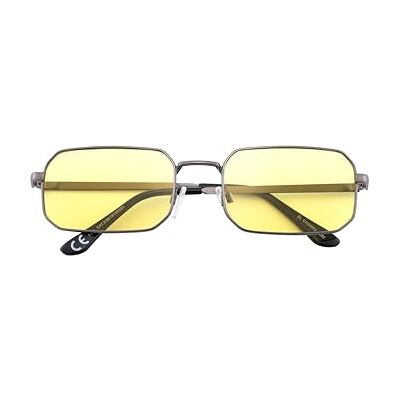 CHARRO Sunglasses Unisexe-Adulte, Canne à fusil jaune, 57 CHARRO Sunglasses Unisexe-Adulte, Canne à fusil jaune, 57