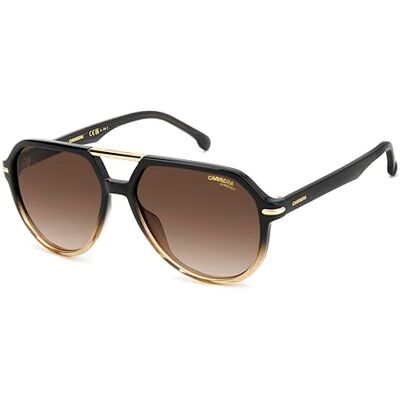 Carrera 315/S Lunettes de Soleil Grey Beige/Brown Shaded 58/15/145 homme Carrera 315/S Lunettes de Soleil Grey Beige/Brown Shaded 58/15/145 homme