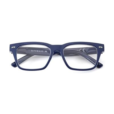 De Tomaso 532 Lunettes de lecture Unisexe Adulte (Pack de 1), bleu, 1 De Tomaso 532 Lunettes de lecture Unisexe Adulte (Pack de 1), bleu, 1