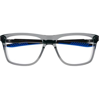 PUMA Lunettes PU0379O PU0379O, Gris noir transparent, taille unique PUMA Lunettes PU0379O PU0379O, Gris noir transparent, taille unique