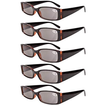 Eyekepper 5 paires de lunettes de lecture pour les femmes lisant Inlcude Lunettes de soleil pour lecteurs Eyekepper 5 paires de lunettes de lecture pour les femmes lisant Inlcude Lunettes de soleil pour lecteurs
