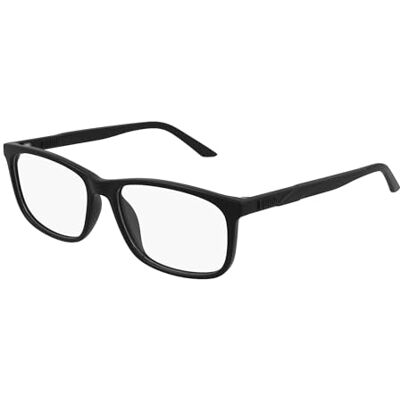 PUMA Lunettes PU0333O PU0333O, Noir-noir-transparent, taille unique PUMA Lunettes PU0333O PU0333O, Noir-noir-transparent, taille unique