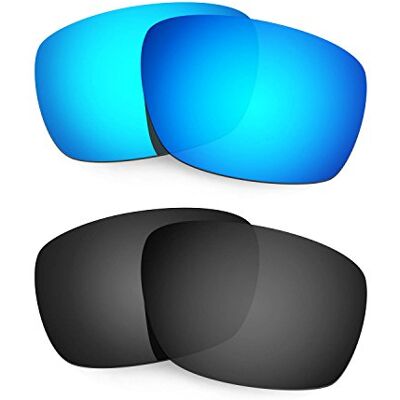 HKUCO Renforcer Rechange Lentille Pour Oakley Tinfoil Carbon Des lunettes de soleil Bleu/Noir Polarized, Bleu/Noir, Pour la taille du modèle correspondant HKUCO Renforcer Rechange Lentille Pour Oakley Tinfoil Carbon Des lunettes de soleil Bleu/Noir Polarized, Bleu/Noir, Pour la taille du modèle correspondant