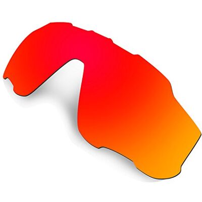 HKUCO Verres de rechange pour lunettes de soleil Oakley Jawbreaker, rouge, Einheitsgröße HKUCO Verres de rechange pour lunettes de soleil Oakley Jawbreaker, rouge, Einheitsgröße