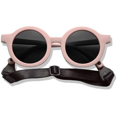 BABYMOCS Lunettes de soleil pour bébé de 0 à 1,5 ans Bioplastique et polarisé Lunettes de soleil rondes pour bébé garçon et fille Sans BPA Protection UV 100 % Avec bande et flexible Design BABYMOCS Lunettes de soleil pour bébé de 0 à 1,5 ans Bioplastique et polarisé Lunettes de soleil rondes pour bébé garçon et fille Sans BPA Protection UV 100 % Avec bande et flexible Design