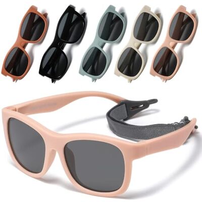 Musivon Lunettes de ski, pour garçon et fille, 4-13 ans, monture flexible, lunettes de soleil polarisées Musivon Lunettes de ski, pour garçon et fille, 4-13 ans, monture flexible, lunettes de soleil polarisées