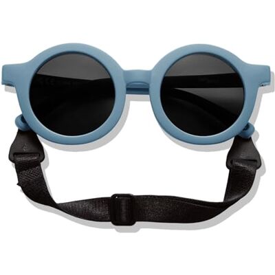 BABYMOCS Lunettes de soleil rondes pour bébé de 0 à 1,5 ans Protection UV 100 % Flexibles Sans BPA Lunettes de soleil non toxiques pour bébé avec bande Design suédois Lunettes de soleil BABYMOCS Lunettes de soleil rondes pour bébé de 0 à 1,5 ans Protection UV 100 % Flexibles Sans BPA Lunettes de soleil non toxiques pour bébé avec bande Design suédois Lunettes de soleil