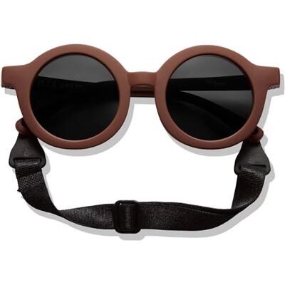 BABYMOCS Lunettes de soleil pour bébé de 0 à 1,5 ans Bioplastique et polarisées Lunettes de soleil rondes pour bébé garçon et fille Sans BPA Protection UV 100 % Avec bande et flexibles BABYMOCS Lunettes de soleil pour bébé de 0 à 1,5 ans Bioplastique et polarisées Lunettes de soleil rondes pour bébé garçon et fille Sans BPA Protection UV 100 % Avec bande et flexibles