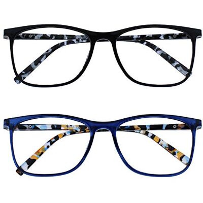 Opulize RR66-13-250 - Lunettes de lecture - Plastique Compact Opulize RR66-13-250 - Lunettes de lecture - Plastique Compact