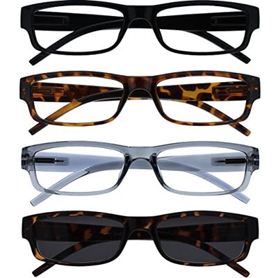Opulize Lunettes de lecture - +2,00 - 4 pièces Opulize Lunettes de lecture - +2,00 - 4 pièces
