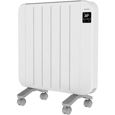 Taurus – Radiateur Électrique Nepal 1500 6 éléments 1500W Installation murale ou sur pied Thermostat réglable Programmation 24/7 Écran LCD Silencieux Bouton arrêt total Taurus – Radiateur Électrique Nepal 1500 6 éléments 1500W Installation murale ou sur pied Thermostat réglable Programmation 24/7 Écran LCD Silencieux Bouton arrêt total