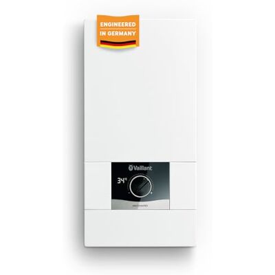 Vaillant Chauffe-eau électronique VED E 27/8, résistant à la pression, 27 kW, 400 V, température de sortie précise, réglable en continu, affichage numérique, 0010023780, classe énergétique A Vaillant Chauffe-eau électronique VED E 27/8, résistant à la pression, 27 kW, 400 V, température de sortie précise, réglable en continu, affichage numérique, 0010023780, classe énergétique A