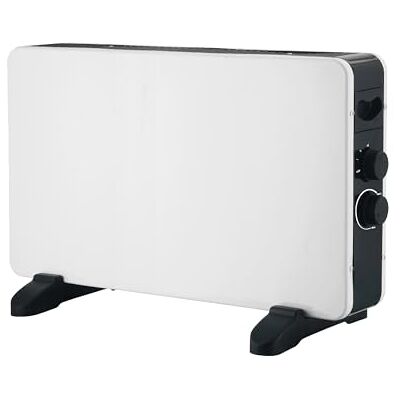Brigros White Cuisinière électrique 230 V. Convecteur électrique avec puissance réglable 750 – 1250 – 2000 W. Chauffage domestique sûr avec thermostat limiteur de chaleur interne Brigros White Cuisinière électrique 230 V. Convecteur électrique avec puissance réglable 750 – 1250 – 2000 W. Chauffage domestique sûr avec thermostat limiteur de chaleur interne