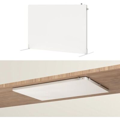 byecold Chauffage infrarouge sur pied, 210 W, plaque chauffante électrique infrarouge, contre la formation de moisissures, chauffage de bureau, chauffe-pieds byecold Chauffage infrarouge sur pied, 210 W, plaque chauffante électrique infrarouge, contre la formation de moisissures, chauffage de bureau, chauffe-pieds