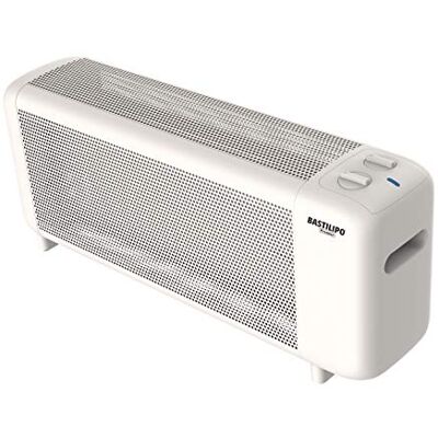 Bastilipo Placa radiante de mica compacta, 750/W1500W, termostato, color blanca Modelo: PRC-1500B Bastilipo Placa radiante de mica compacta, 750/W1500W, termostato, color blanca Modelo: PRC-1500B