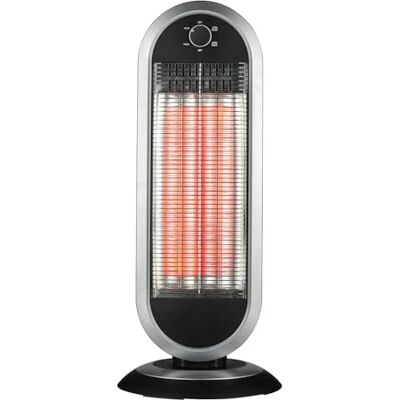 Velamp Radiateur carbone 900W avec base pivotante. Anthracite Velamp Radiateur carbone 900W avec base pivotante. Anthracite