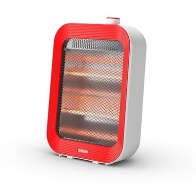Olimpia Splendid Quarzia Slim R, Radiateur infrarouge à quartz jusqu’à 800W, chaleur instantanée et homogène, design slim, poignée pratique et sécurité anti-basculement Olimpia Splendid Quarzia Slim R, Radiateur infrarouge à quartz jusqu’à 800W, chaleur instantanée et homogène, design slim, poignée pratique et sécurité anti-basculement