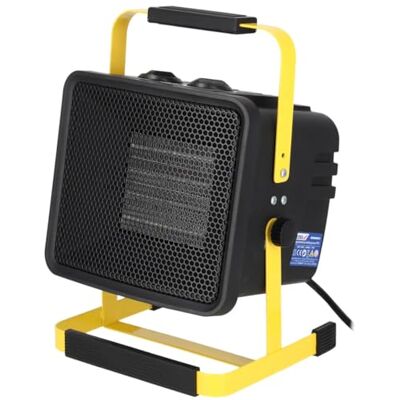 Dedra Chauffage électrique PTC 2,0 kW, carré, avec support, élément chauffant en céramique DED9930C3, pour pièces bien isolées, thermostat, protection contre la surchauffe Dedra Chauffage électrique PTC 2,0 kW, carré, avec support, élément chauffant en céramique DED9930C3, pour pièces bien isolées, thermostat, protection contre la surchauffe