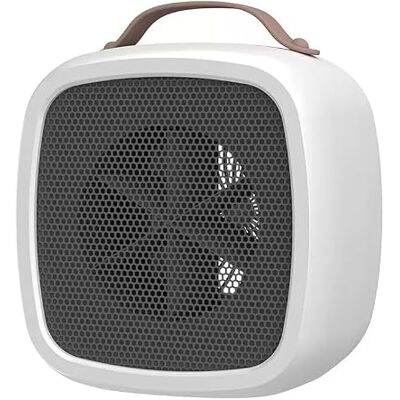 wonderlamp Chauffage portable Tropico, 500 W, chauffage rapide en 3 secondes, avec poignée de transport et arrêt automatique, 14,2 x 10,1 x 14,1 cm (blanc) wonderlamp Chauffage portable Tropico, 500 W, chauffage rapide en 3 secondes, avec poignée de transport et arrêt automatique, 14,2 x 10,1 x 14,1 cm (blanc)