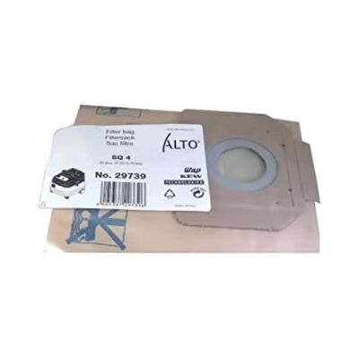 Nilfisk Lot de 5 sacs filtrants SQ4 standard pour aspirateur industriel 29739 Nilfisk Lot de 5 sacs filtrants SQ4 standard pour aspirateur industriel 29739