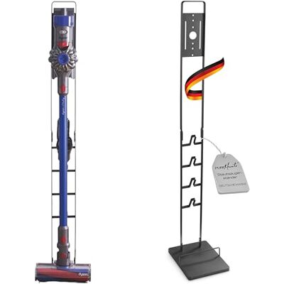 PureMounts Support de sol pour aspirateur Dyson V6 Pro, V7, V8, Cyclone Absolute, V10 Total Clean, Torque Drive et V11, V12, V15, noir PureMounts Support de sol pour aspirateur Dyson V6 Pro, V7, V8, Cyclone Absolute, V10 Total Clean, Torque Drive et V11, V12, V15, noir