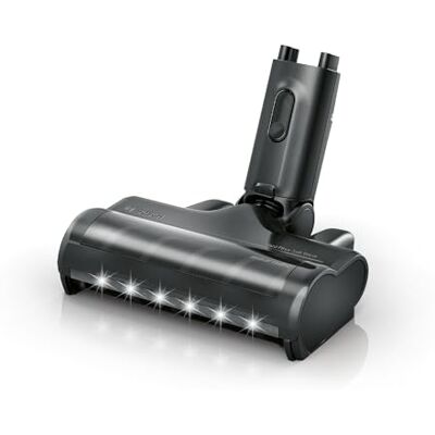 Bosch BHZUNGHF Brosse souple pour sols durs avec éclairage LED compatible avec les aspirateurs sans fil Unlimited 10, idéal pour parquet et carrelage, nettoyage en douceur, accessoires originaux, Bosch BHZUNGHF Brosse souple pour sols durs avec éclairage LED compatible avec les aspirateurs sans fil Unlimited 10, idéal pour parquet et carrelage, nettoyage en douceur, accessoires originaux,