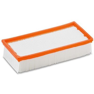 Kärcher 6.904-367 Filtre Plissé Plat pour Aspirateur à Eau et Poussière Kärcher 6.904-367 Filtre Plissé Plat pour Aspirateur à Eau et Poussière