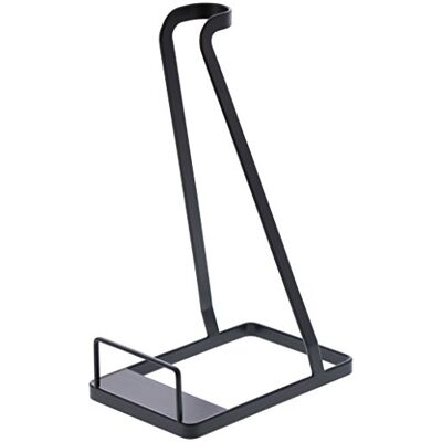 YAMAZAKI 3274 TOWER Support pour aspirateur, noir, acier, minimaliste, 15 x 24 x 38 cm YAMAZAKI 3274 TOWER Support pour aspirateur, noir, acier, minimaliste, 15 x 24 x 38 cm