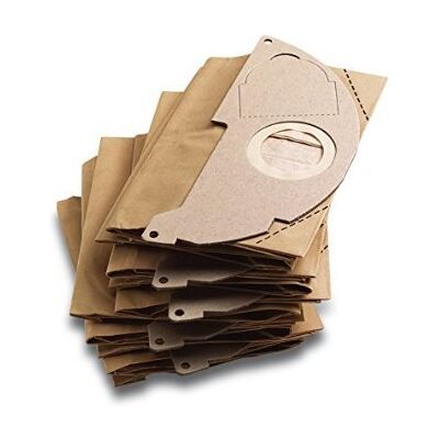 Kärcher 2 X Karcher Sachet Filtre Papier (x5) pour aspirateurs Eau et poussieres compatibible avec: de A2000 jusqu'a A2099 et WD2.000 jusqu'a WD2.399 ref 6.904-322.0 Kärcher 2 X Karcher Sachet Filtre Papier (x5) pour aspirateurs Eau et poussieres compatibible avec: de A2000 jusqu'a A2099 et WD2.000 jusqu'a WD2.399 ref 6.904-322.0