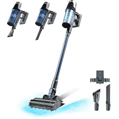 Cecotec Aspirateur balai sans fil Conga Rockstar RS50 X-Treme 120 AW, moteur 400 W, 60 minutes d'autonomie en mode Eco, tube rigide et brosse de mixage XL, nettoie jusqu'à 130 m² Cecotec Aspirateur balai sans fil Conga Rockstar RS50 X-Treme 120 AW, moteur 400 W, 60 minutes d'autonomie en mode Eco, tube rigide et brosse de mixage XL, nettoie jusqu'à 130 m²