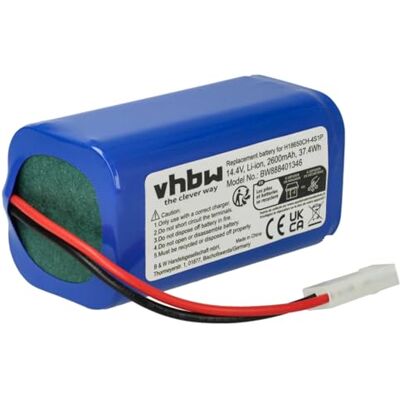 vhbw Batterie de rechange pour Xiaomi H18650CH-4S1P Pour aspirateur (2600 mAh, 14,4 V, Li-Ion) vhbw Batterie de rechange pour Xiaomi H18650CH-4S1P Pour aspirateur (2600 mAh, 14,4 V, Li-Ion)